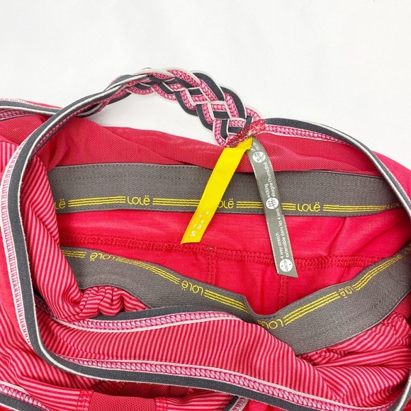 LOLE Pink Racerback Workout Top XS - Picture 5 of 6